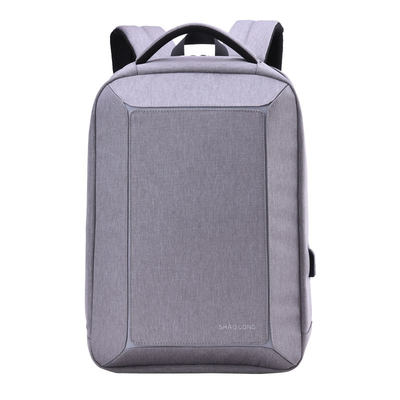 Ladrón anti impermeable Back Pack del bolso 15.6Inch del viaje de la carga por USB del ordenador portátil