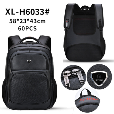 Los bolsos impermeables multifuncionales de los hombres de 23 pulgadas de la indumentaria de oficina informal de la PU mochila