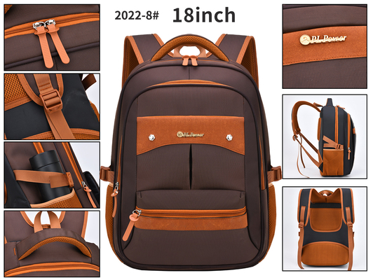 Ordenador portátil extensible de la mochila de la indumentaria de oficina informal mochila de nylon del viaje de 18 pulgadas