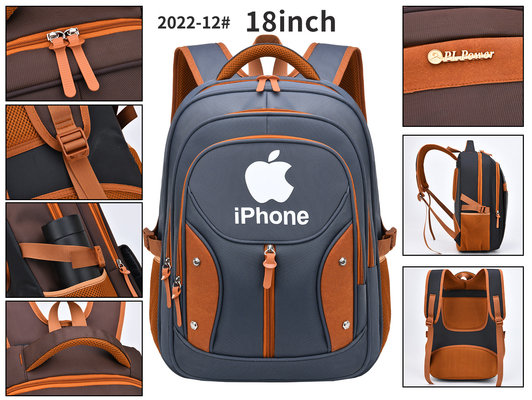 Ordenador portátil extensible de la mochila de la indumentaria de oficina informal mochila de nylon del viaje de 18 pulgadas