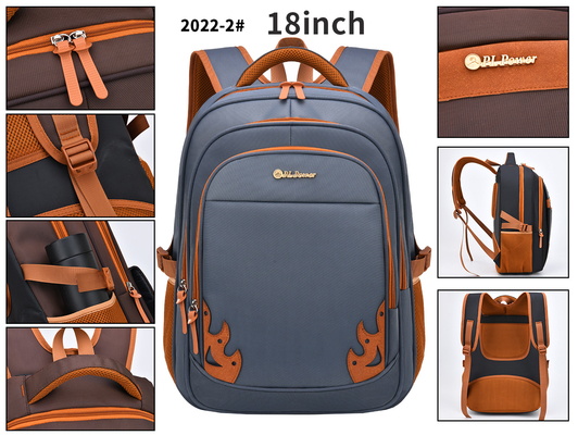 Mochila resistente del ordenador portátil de agua de la mochila de la indumentaria de oficina informal de la universidad 18 pulgadas