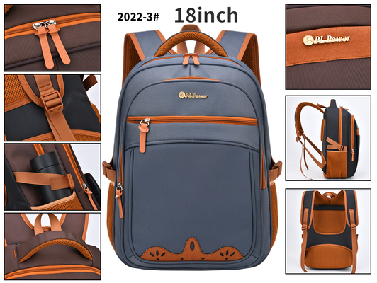 Mochila resistente del ordenador portátil de agua de la mochila de la indumentaria de oficina informal de la universidad 18 pulgadas