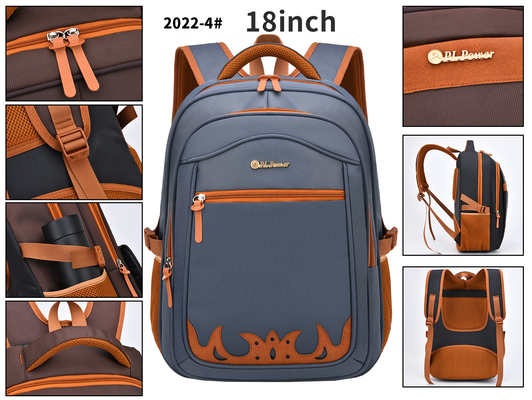 Mochila resistente del ordenador portátil de agua de la mochila de la indumentaria de oficina informal de la universidad 18 pulgadas