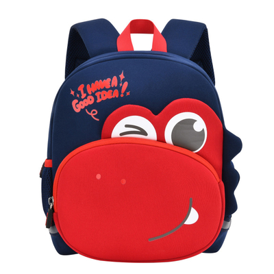 Los niños del dinosaurio del ODM hacen excursionismo la guardería Mochila del niño de la historieta 3D para las muchachas de los muchachos 2-5 años