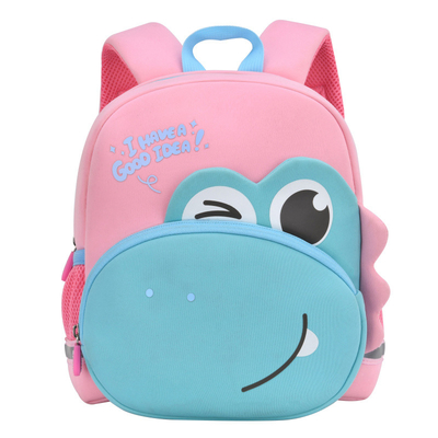 Los niños del dinosaurio del ODM hacen excursionismo la guardería Mochila del niño de la historieta 3D para las muchachas de los muchachos 2-5 años