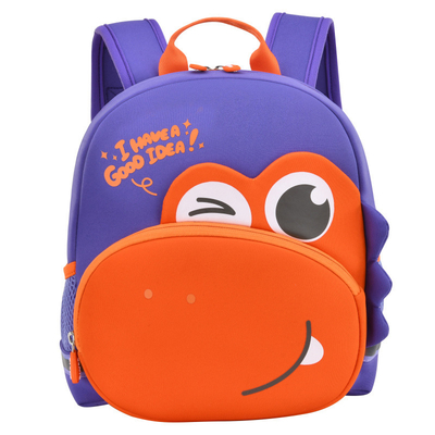 Los niños del dinosaurio del ODM hacen excursionismo la guardería Mochila del niño de la historieta 3D para las muchachas de los muchachos 2-5 años
