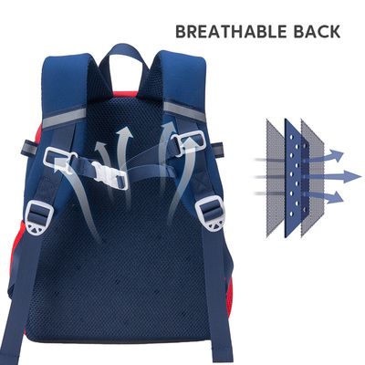 Mochila linda de la historieta de Mochila de la guardería del dinosaurio del niño 3D para las muchachas de los muchachos