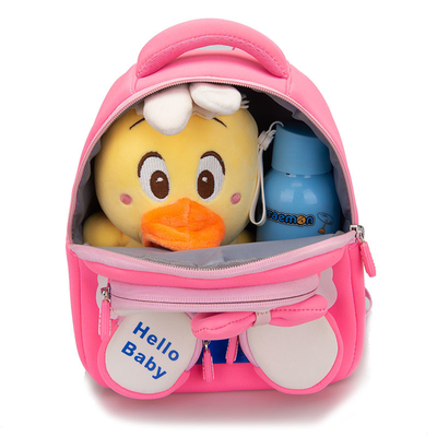 Los niños animales de los niños del OEM 3D Cat Children Backpacks Kindergarten Schoolbag hacen excursionismo