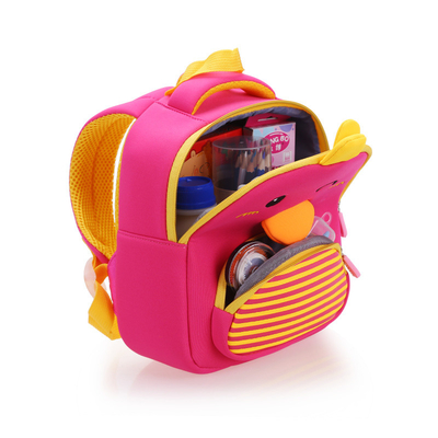 la escuela de los niños de 3D CuteWaterproof hace excursionismo los bolsos de escuela del pájaro para los muchachos de los niños