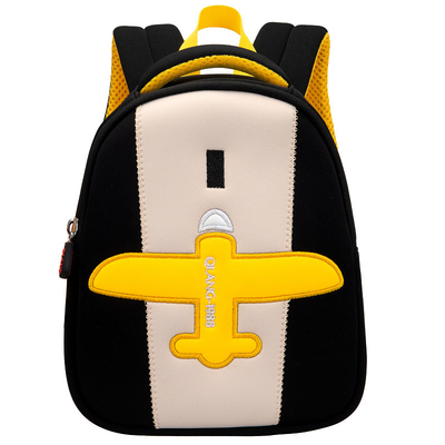 Bolso de escuela de la prenda impermeable de la guardería del neopreno de la mochila del niño de los niños de los pilotos del aeroplano de BSCI