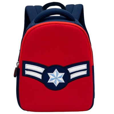 Bolso de escuela de la prenda impermeable de la guardería del neopreno de la mochila del niño de los niños de los pilotos del aeroplano de BSCI