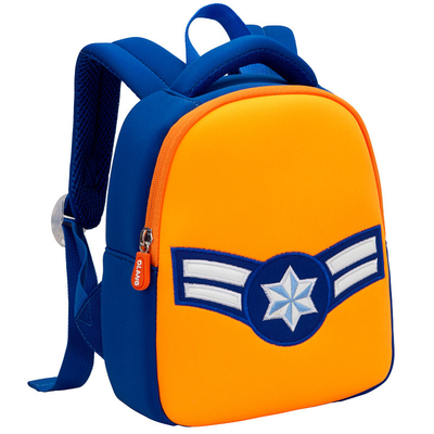 Bolso de escuela de la prenda impermeable de la guardería del neopreno de la mochila del niño de los niños de los pilotos del aeroplano de BSCI