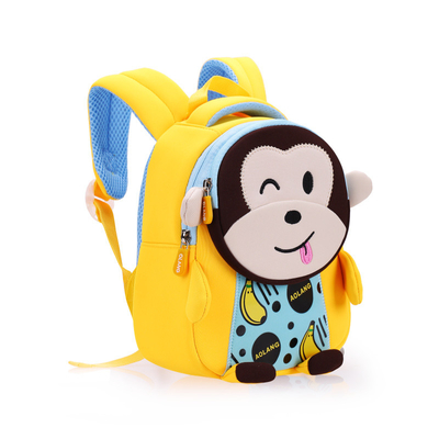 los astronautas de las muchachas de 3D Rocket Waterproof Kids Backpack Cartoon enseñan anti de los bolsos perdidos