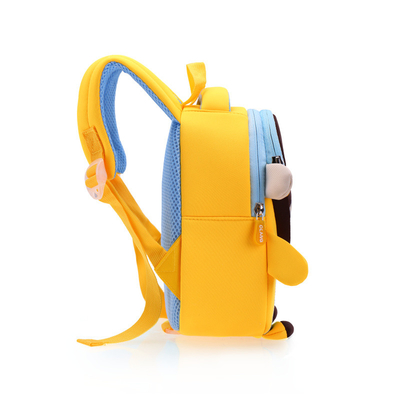 Mochila impermeable de la escuela de los niños del pájaro del neopreno 3D para los muchachos de los niños