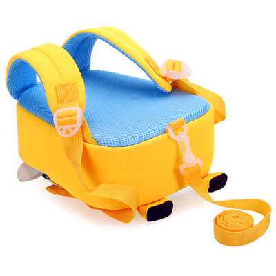 Los niños de la prenda impermeable del mono hacen excursionismo las carteras perdidas antis de la historieta linda del neopreno 3D 2 tamaños