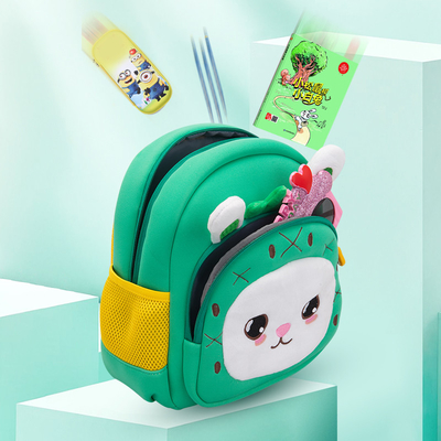 bolso de escuela de la prenda impermeable del pingüino 3D para los niños del bebé de la guardería