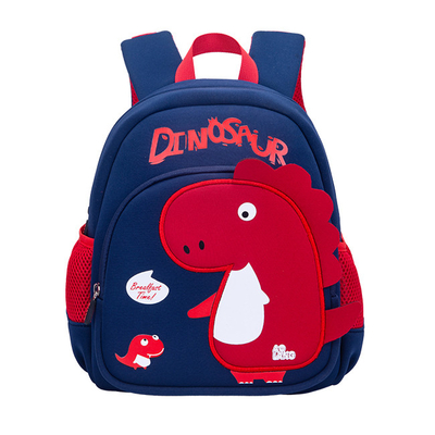 Los niños impermeables unisex hacen excursionismo a los niños Mochila del niño de los niños de la guardería del dinosaurio
