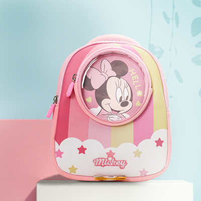 Mochila perdido anti de los niños de la guardería de Minnie Mickey Waterproof Kids Backpack Disney