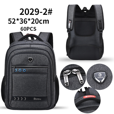 Prenda impermeable de nylon de la mochila del viaje del poliéster masculino hombres de bolso del ordenador portátil de 20 pulgadas