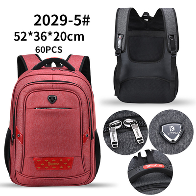 Prenda impermeable de nylon de la mochila del viaje del poliéster masculino hombres de bolso del ordenador portátil de 20 pulgadas