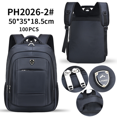 Bolso multifuncional del ordenador portátil de 19,5 pulgadas de la mochila de la indumentaria de oficina informal de los hombres