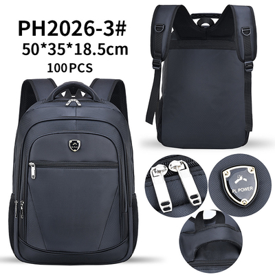 Bolso multifuncional del ordenador portátil de 19,5 pulgadas de la mochila de la indumentaria de oficina informal de los hombres