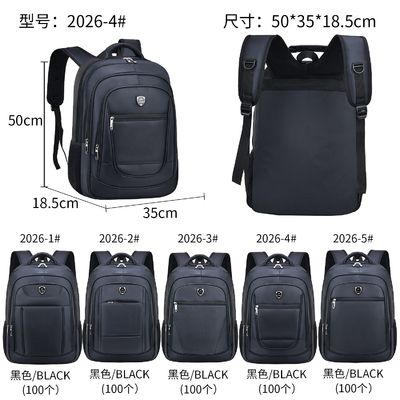 Bolso multifuncional del ordenador portátil de 19,5 pulgadas de la mochila de la indumentaria de oficina informal de los hombres