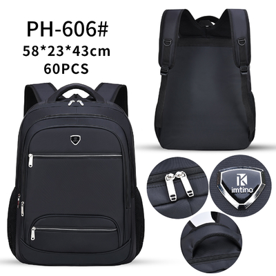 Mochila casual del viaje de 23 hombres de la pulgada de la mochila del ordenador portátil de la capacidad grande prenda impermeable multifuncional