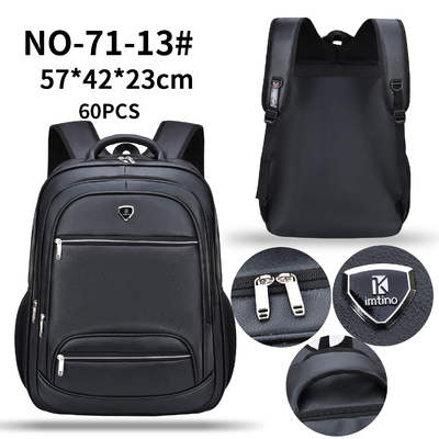 Bolso del ordenador portátil del negocio de los hombres multifuncionales masculinos de la mochila retra de cuero de la indumentaria de oficina informal de la PU