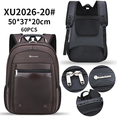 Bolso casual del viaje del ordenador de la mochila del ordenador portátil de nylon hembra-varón de los muchachos
