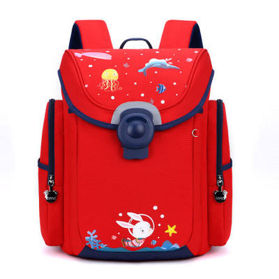 Los bolsillos multi impermeabilizan los bolsos de escuela de Backpack Cartoon Kids del estudiante 1000g