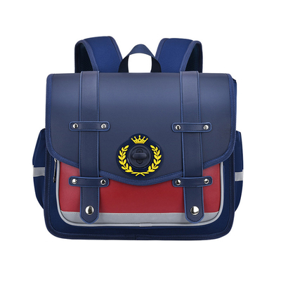 Mochila de nylon de moda de la escuela del charol para los muchachos 6-12Y