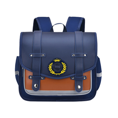 Mochila de nylon de moda de la escuela del charol para los muchachos 6-12Y