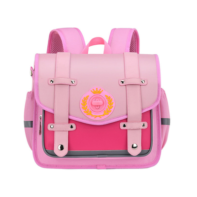 Mochila de nylon de moda de la escuela del charol para los muchachos 6-12Y