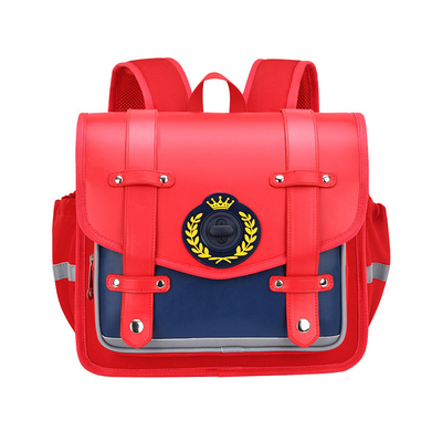 Mochila de nylon de moda de la escuela del charol para los muchachos 6-12Y