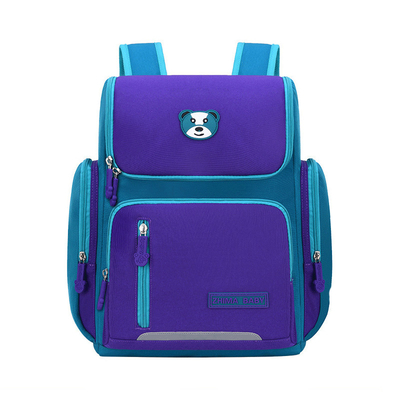 La escuela de cuero primaria hace excursionismo a los niños Mochila ortopédico los 42*32*20cm de las muchachas de los muchachos
