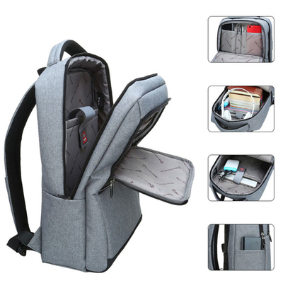 La mochila multifuncional de las mujeres reflexivas de Mark Business Laptop Backpack Men