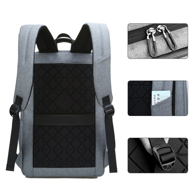 La mochila multifuncional de las mujeres reflexivas de Mark Business Laptop Backpack Men