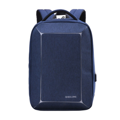 Ladrón anti impermeable Back Pack del bolso 15.6Inch del viaje de la carga por USB del ordenador portátil