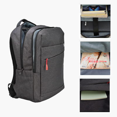 Mochila casual de la lona del vintage multifuncional de 15,6 de la pulgada del ordenador portátil de la mochila mujeres de los hombres