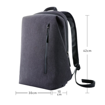 Prenda impermeable de la mochila del ordenador portátil del negocio de la fibra de poliéster bolso del ordenador portátil de 15,6 pulgadas