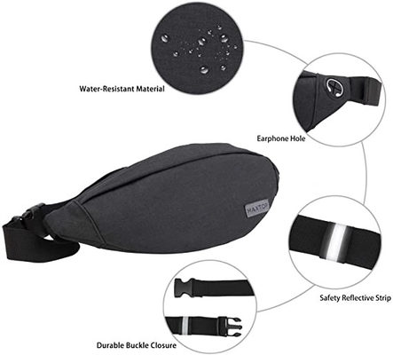 OEM Fanny Pack For Men Women de funcionamiento impermeable Bum Bag unisex ajustable
