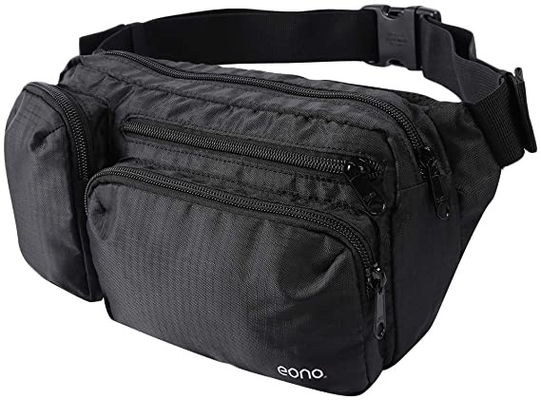 El caminar de Fanny Pack Multiple Pockets For de la moda de la capacidad grande
