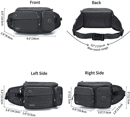 Bolso de la cintura de Bum Dog Walking Bag Running para caminar el ciclo