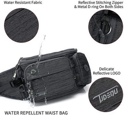 Bolso de la cintura de Bum Dog Walking Bag Running para caminar el ciclo