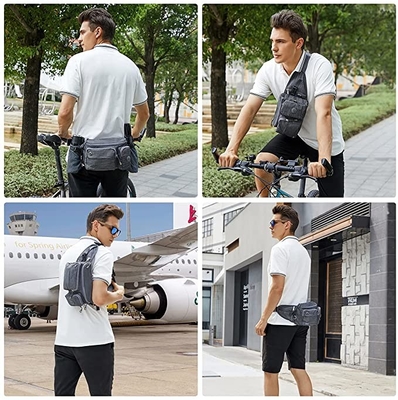 Bolso de la cintura de Bum Dog Walking Bag Running para caminar el ciclo