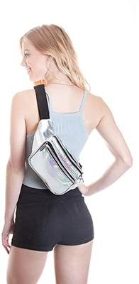 La PU delira medianamente grande de los niños de los hombres de las mujeres de Bum Bag Waist Pack For pequeño