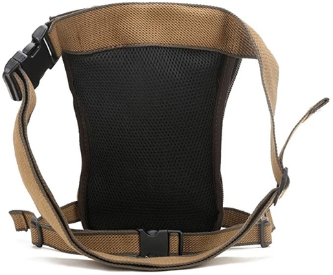 Bolso de ciclo táctico de la pierna del descenso de la lona que camina el paquete de la cintura para las mujeres de los hombres