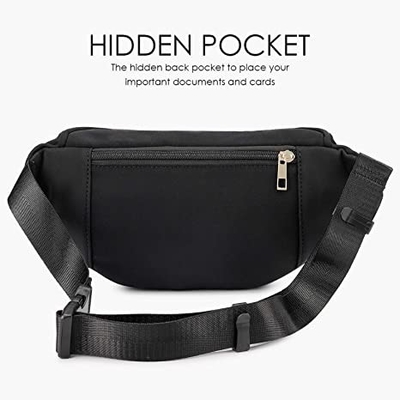 Los hombres de las mujeres forman Fanny Pack/el bolso impermeable de la cintura para caminar que camina de funcionamiento del viaje