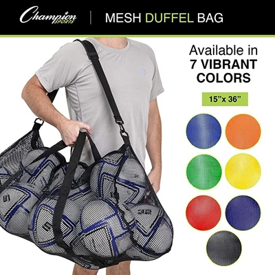 Bolso de gran tamaño del gimnasio de Mesh Sports Duffle Bag Multipurpose con la cremallera ajustable